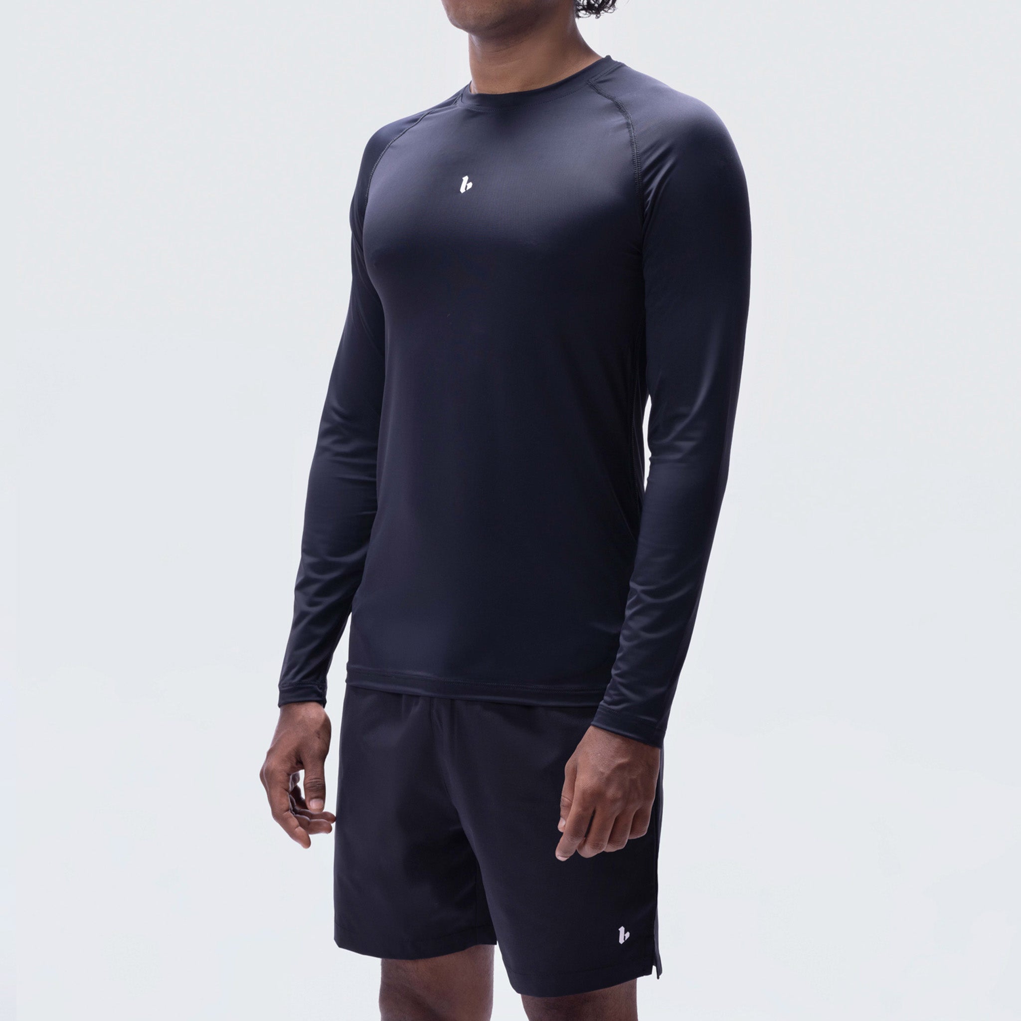 Base Compression L/S Black
