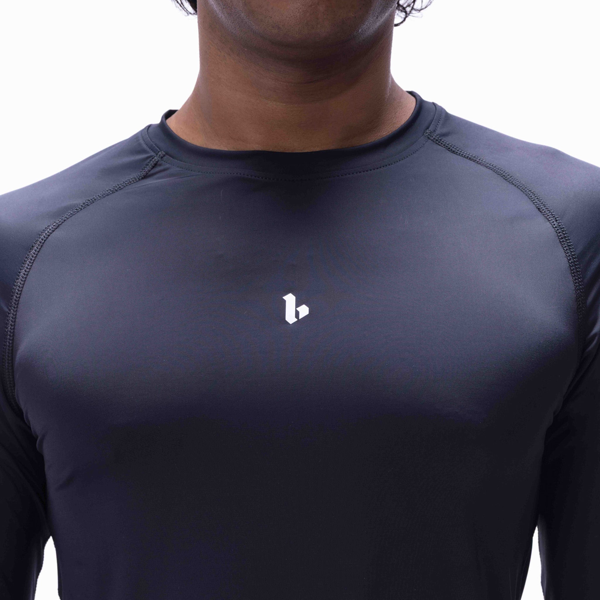 Base Compression L/S Black