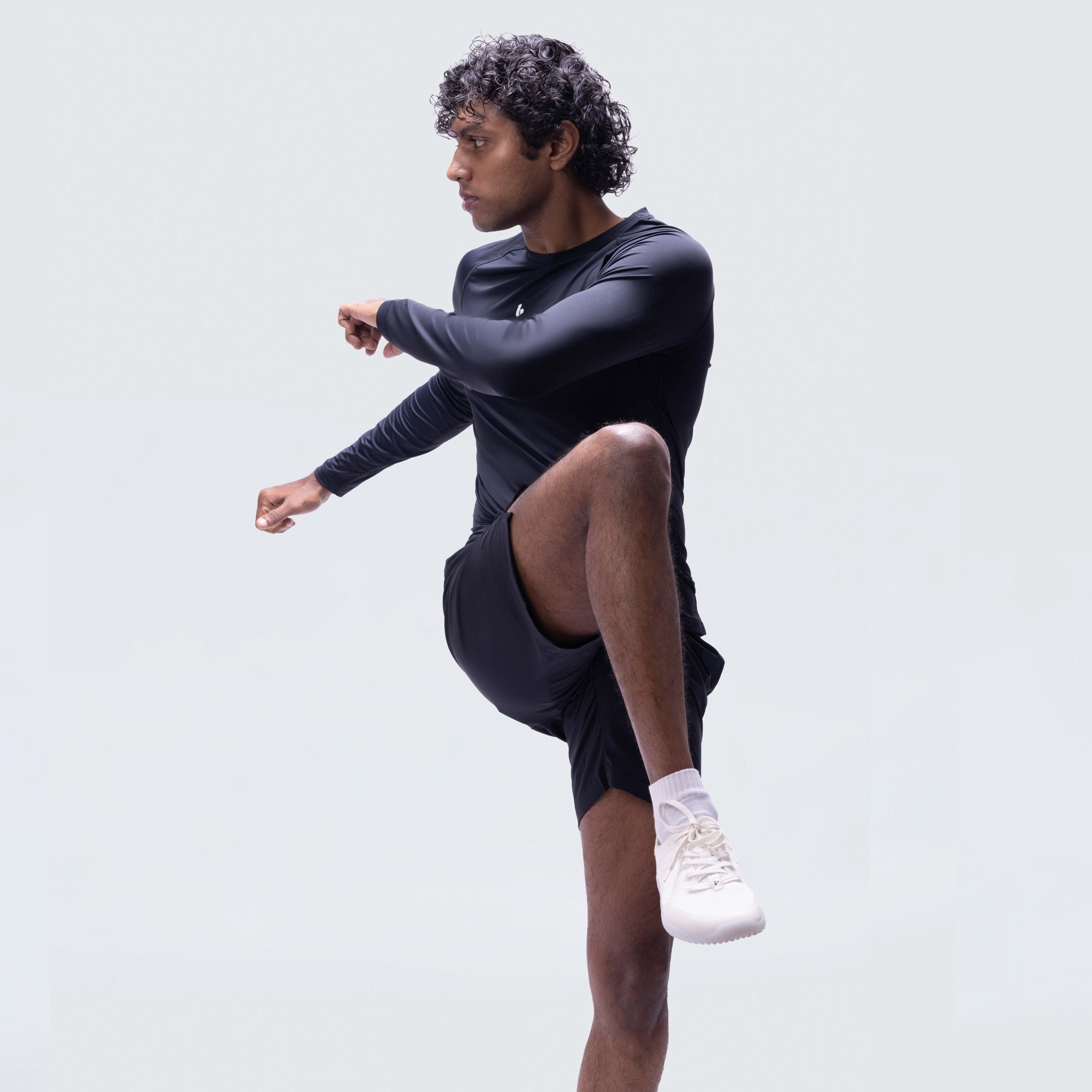 Base Compression L/S Black