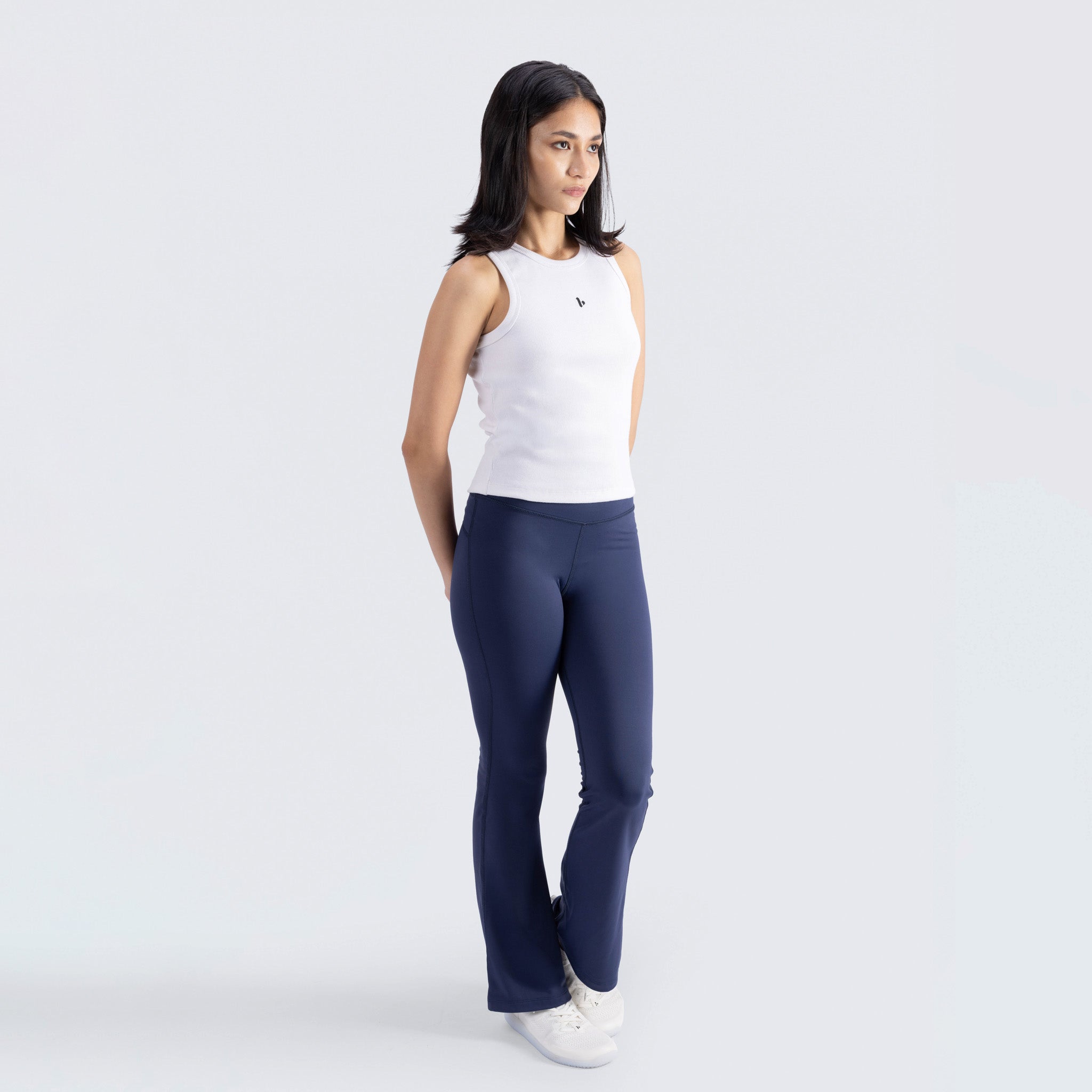 Glide Flared Pants Navy