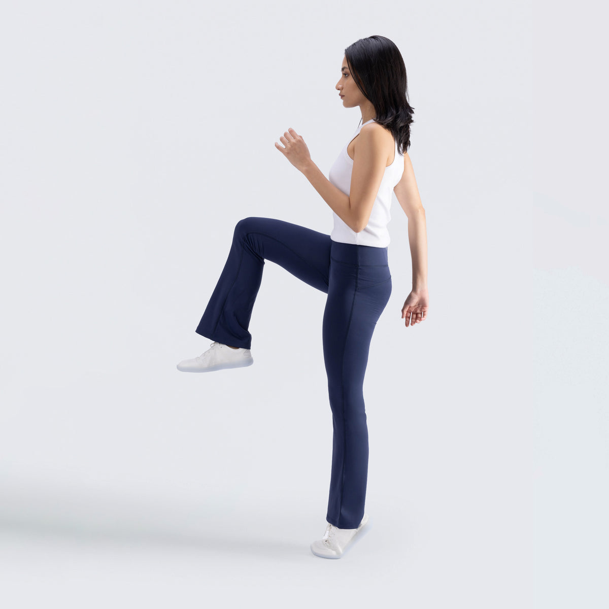 Glide Flared Pants Navy