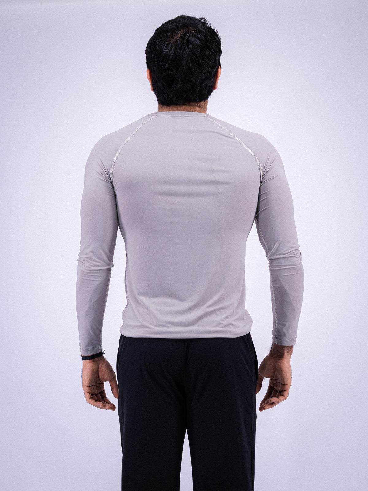 Base Compression L/S Grey