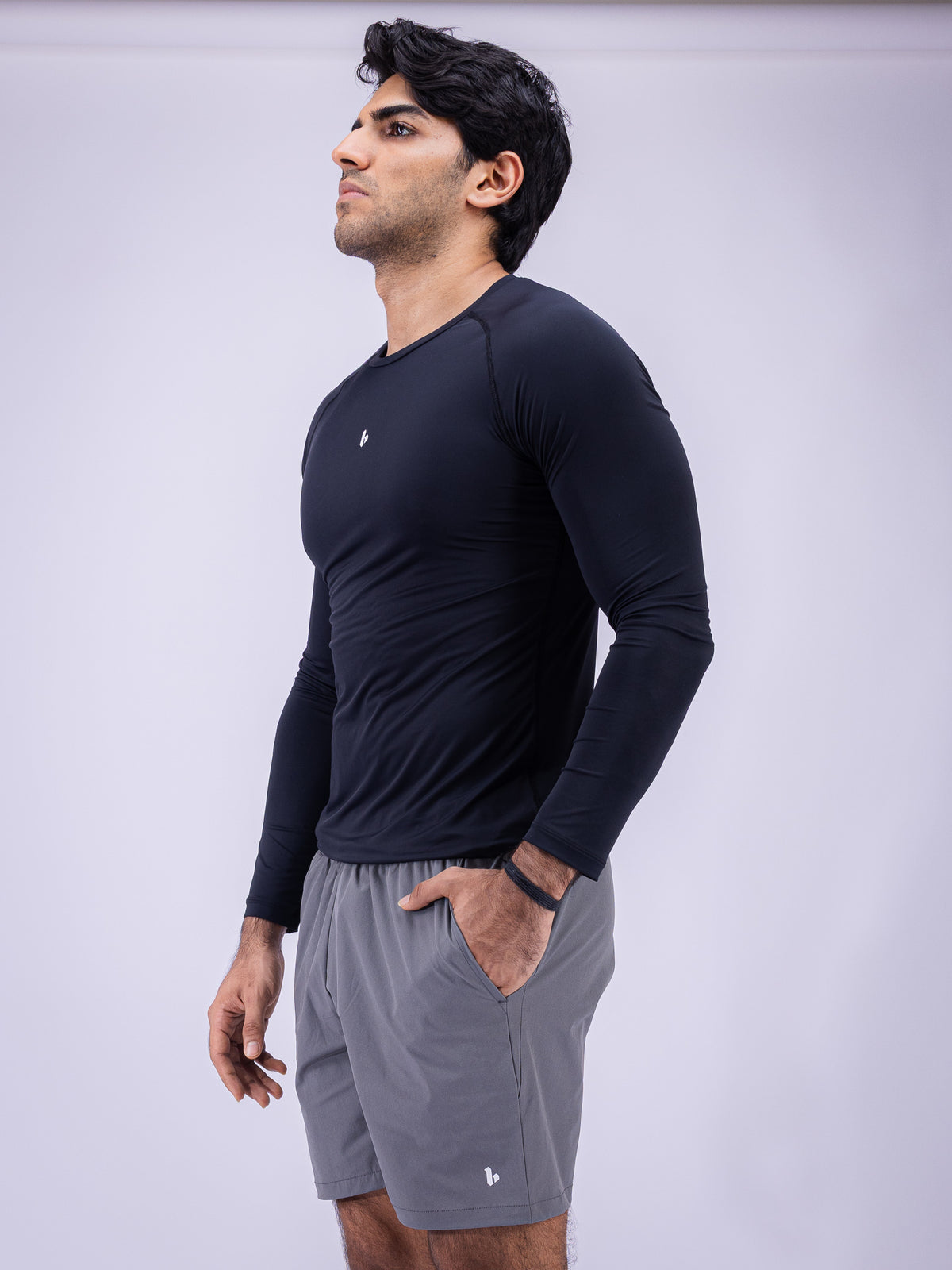 Base Compression L/S Black