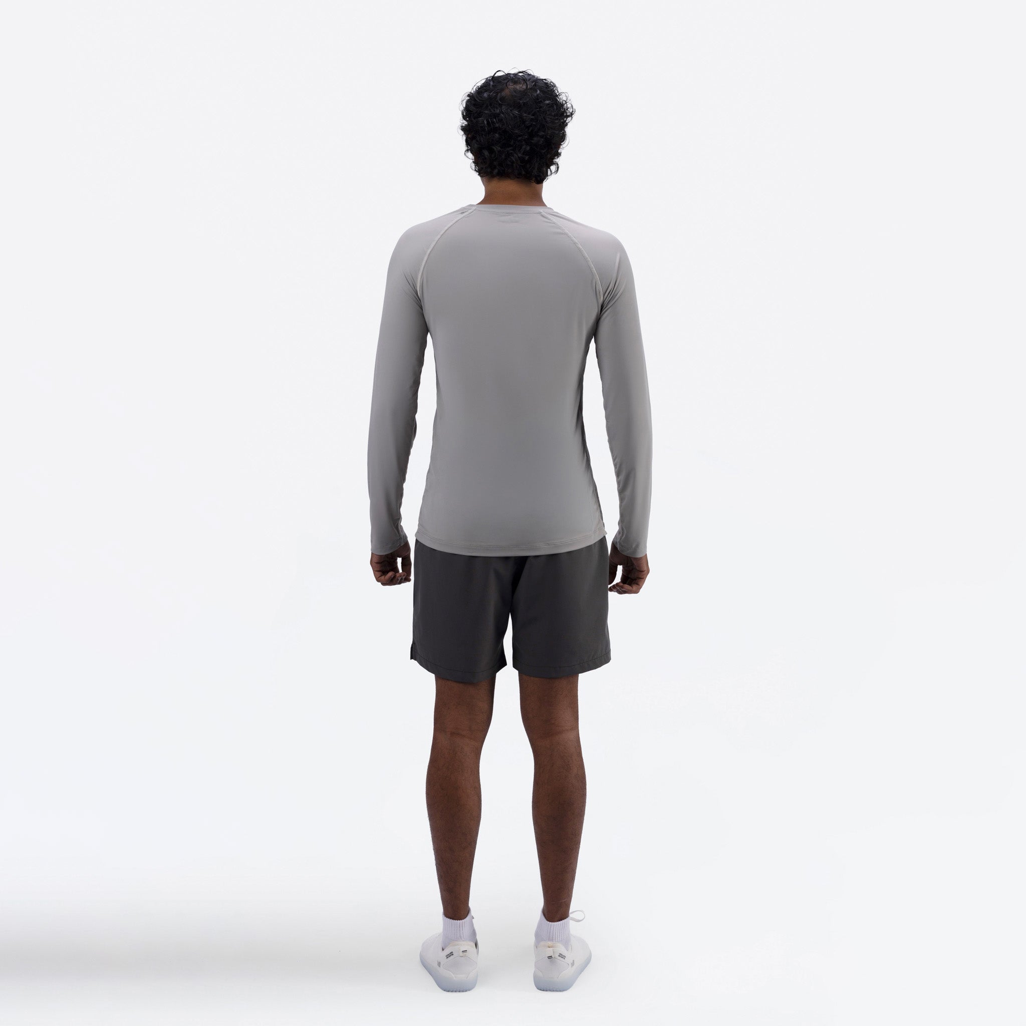Base Compression L/S Grey