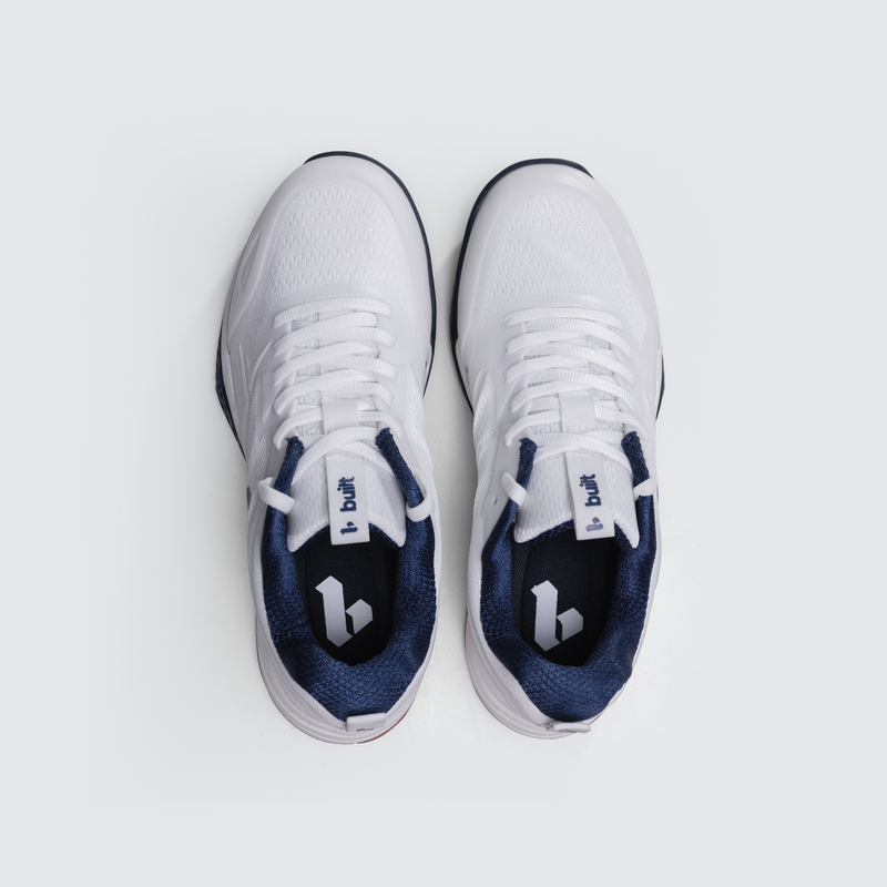 Court Shoe V1 White/Blue