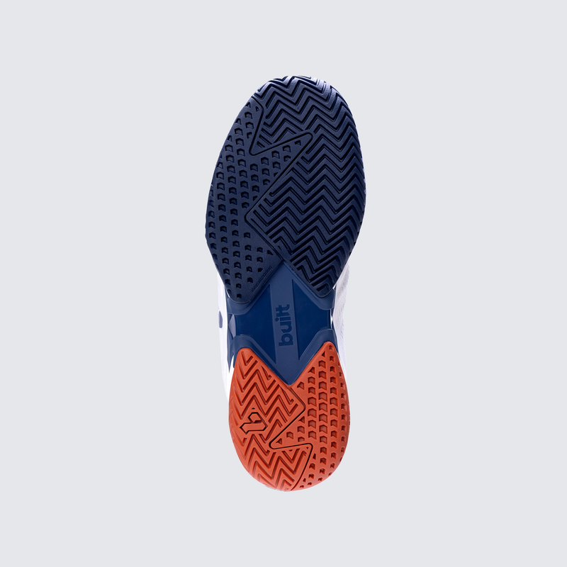 Court Shoe V1 White/Blue